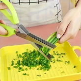 Multi-Layer Vegetable Chopping Scissor