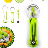 4-in-1 Fruit Scoop & Carving Tool Set