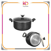 Induction Casserole - Sonex Nonstick Marble Coated 28 CM - Kingbazar.pk