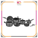 CLASSIC GIFT PACK - SONEX (WITH GLASS LID) NONSTICK 18 PCS - Kingbazar.pk