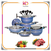 roha cookware nonstick 18 pcs - Kingbazar.pk