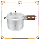 National cookware Ultra-Premium Pressure Cooker Wood Handle - Kingbazar.pk