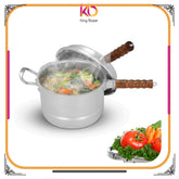 AR Woodco Steamer Pressure Cooker - Kingbazar.pk