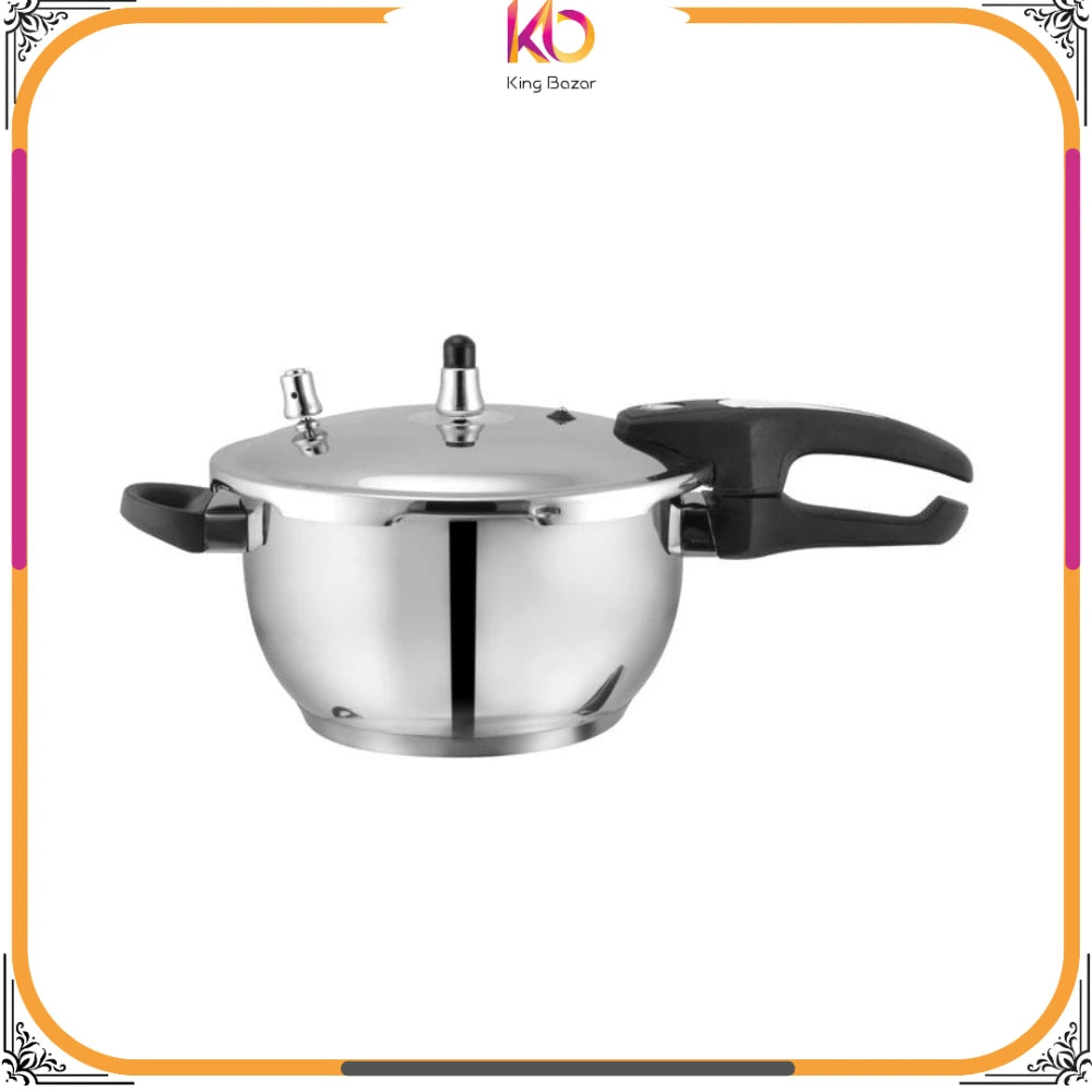 Sonex Steel Wok Pressure Cooker with Glass Lid | Ultimate Kitchen Multitasker