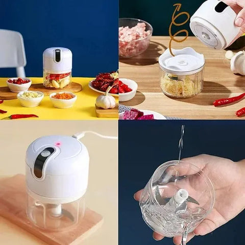 Mini Rechargeable Food Chopper – Portable & Powerful