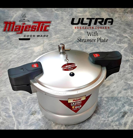 Ultra Chef Steamer Elegant Pressure Cooker – 7L, 9L & 11L