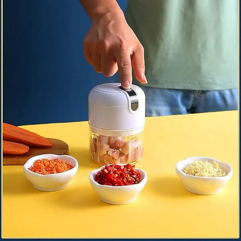 Mini Rechargeable Food Chopper – Portable & Powerful