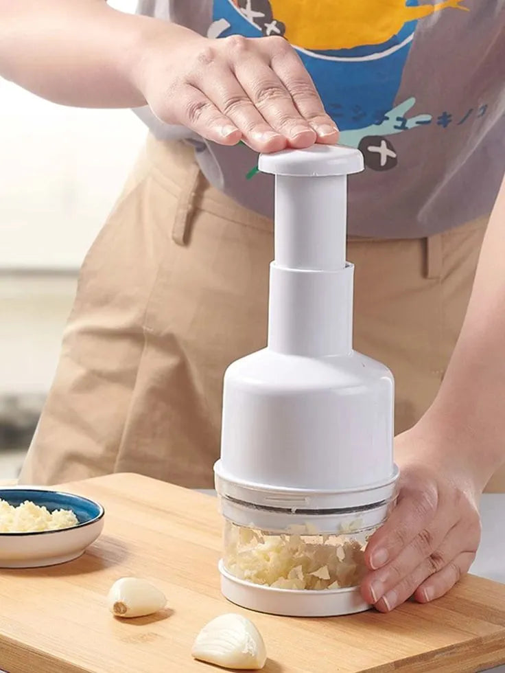 Stainless Steel Hand Press Food Chopper