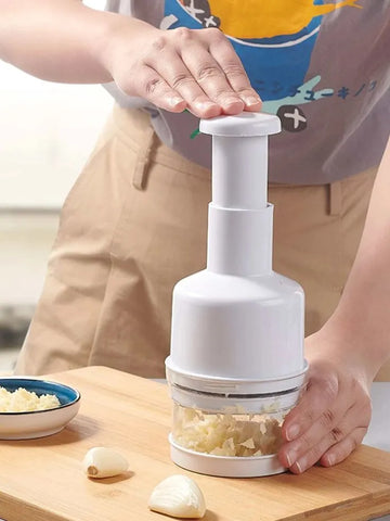 Stainless Steel Hand Press Food Chopper