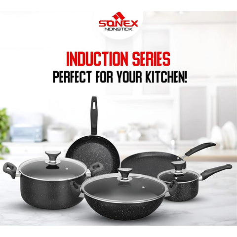 Induction Gift Set - Sonex Nonstick Marble Coated