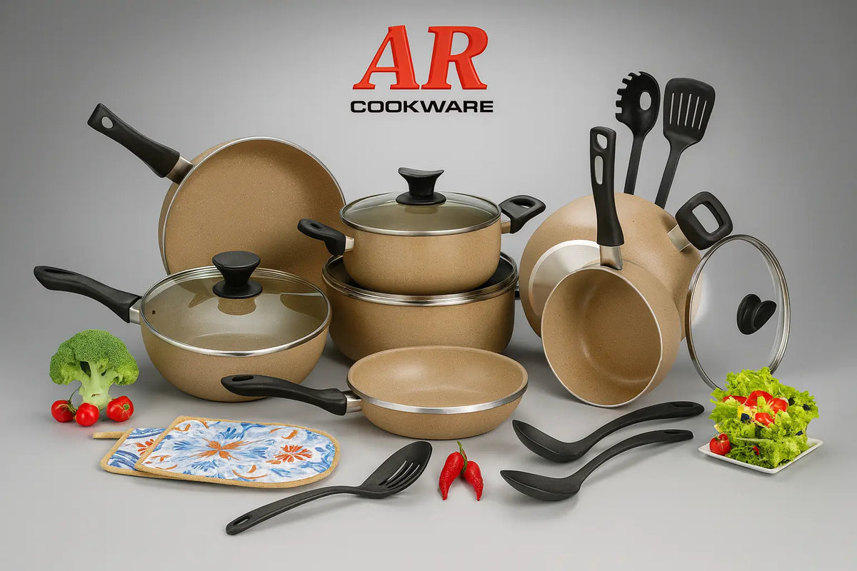 AR Non Stick Glory Set 19 Pcs