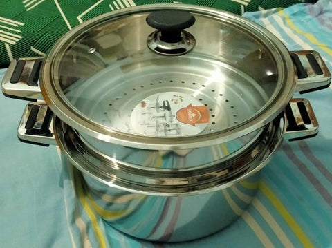 Sonex Classic Heavy-Duty Stainless Steel Steamer | Healthy & Efficient Cooking