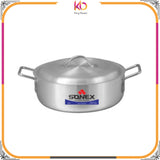 Sonex Flat Karahi Set – Metal Finish: A Versatile Kitchen Essential