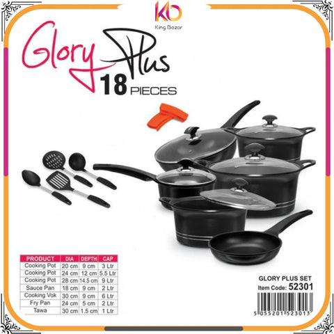 Sonex Die Cast Glory Plus Gift Set 18pcs: A Complete Kitchen Solution