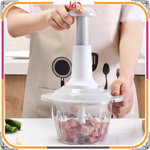 Manual Press Vegetable Chopper – Your Handy Kitchen Companion