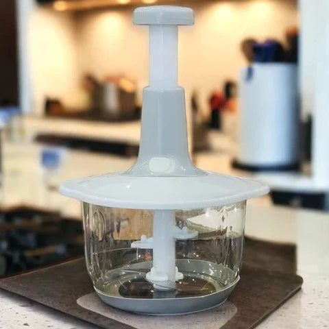 Manual Press Vegetable Chopper – Your Handy Kitchen Companion