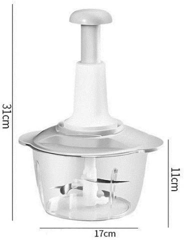 Manual Press Vegetable Chopper – Your Handy Kitchen Companion