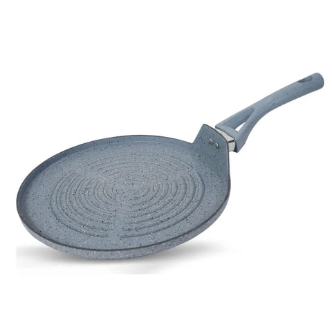 Marble Coated Signature Grill Pan – Gray | Premium Non-Stick BBQ & Searing Pan