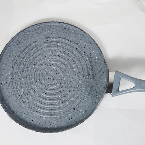 Marble Coated Signature Grill Pan – Gray | Premium Non-Stick BBQ & Searing Pan