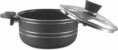 Non Stick Super Gift Set – 18 PCS | 3-Layers Marble Coated Cookware Set | Premium Nonstick Kitchen Set by King Bazar