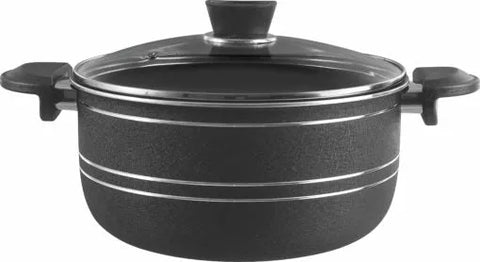 Non Stick Super Gift Set – 18 PCS | 3-Layers Marble Coated Cookware Set | Premium Nonstick Kitchen Set by King Bazar