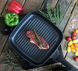 Sonex Solo Grill Pan – Die Cast: Achieve Perfect Grilling at Home