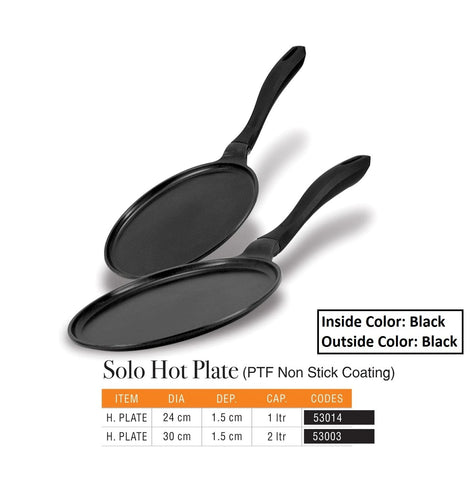 Solo Hot Plate – Sonex Die-Cast Non-Stick Fry Pan (24cm & 30cm)