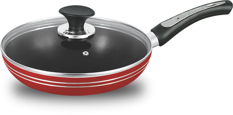 King Cook Smart 16-Piece Non-Stick Cookware Gift Set – Premium Red & Black Ceramic-Titanium Collection