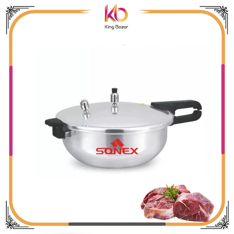 SONEX KARAHI COOKER 5 TO 11 LTR ALUMINIUM