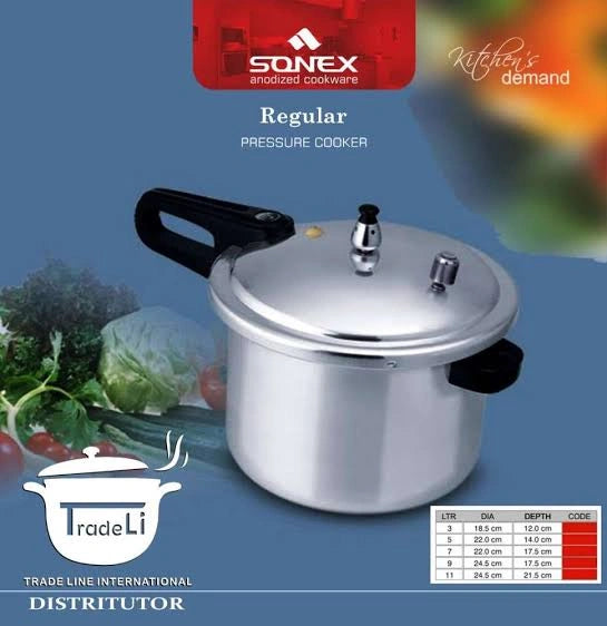 SONEX PRESSURE COOKER TO 11 LITER