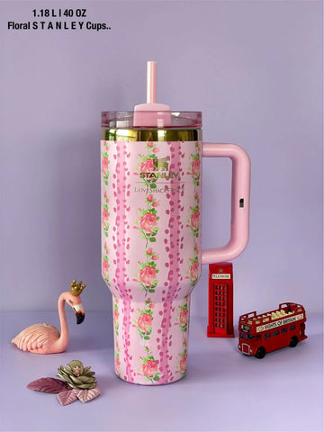 Stanley Printed Tumbler – Stainless Steel Mug