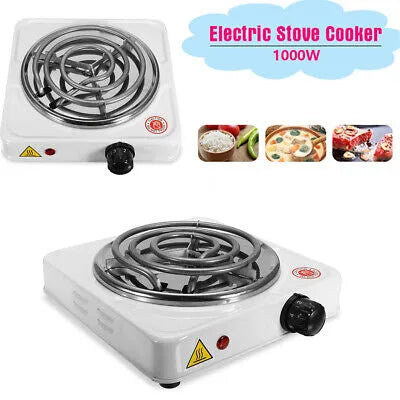 1000W Mini Electric Hot Plate – Portable Stove by The Cut Price