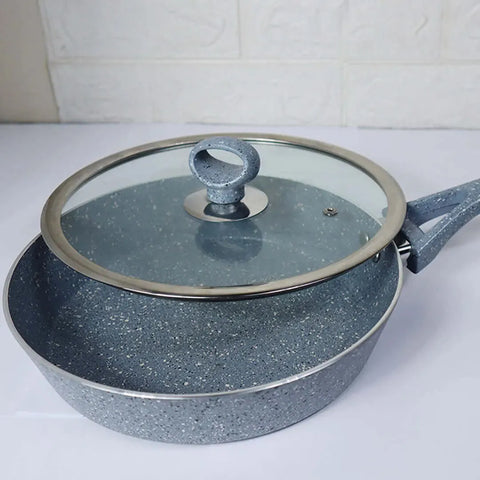 Eid Sizzle Deal! Signature 28cm Wok + 24cm Fry Pan Combo – Heavy Gauge Nonstick Cookware – Limited Time Offer
