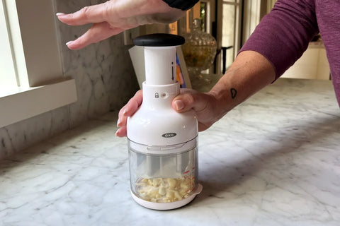 Stainless Steel Hand Press Food Chopper