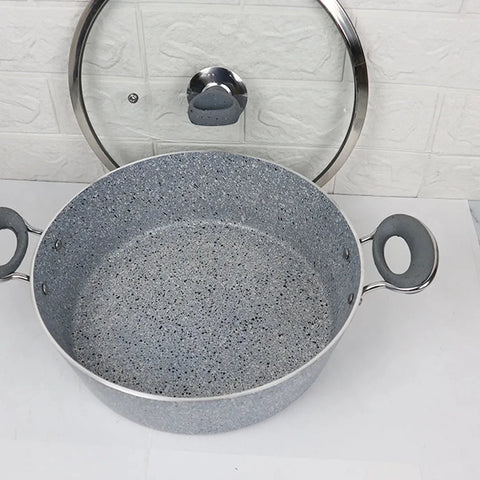Eid Sizzle Deal! Signature 28cm Wok + 24cm Fry Pan Combo – Heavy Gauge Nonstick Cookware – Limited Time Offer