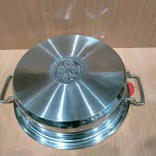 Alpha Handi Casserole Pot – Versatile Stainless Steel Cookware with Glass Cover