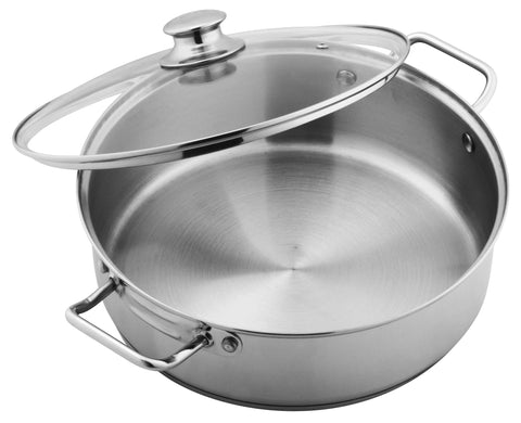 Sonex Heavy Base Stainless Steel Fish Pot Set - 3-Piece Set - Perfect for Delicious Seafood