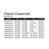 Classic Casserole Sonex - Glass Lid Nonstick