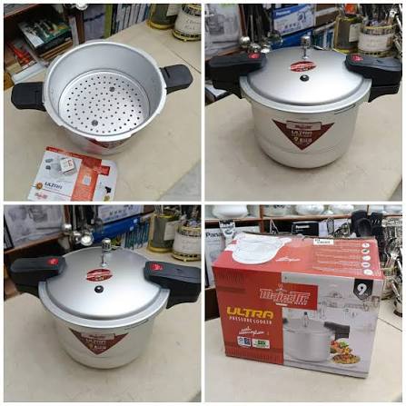 Ultra Chef Steamer Elegant Pressure Cooker – 7L, 9L & 11L