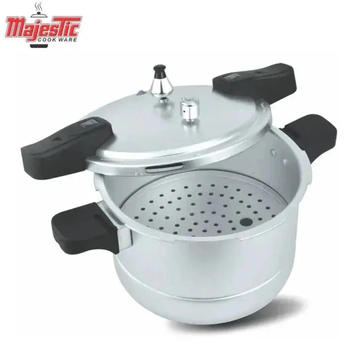 Ultra Steamer Elegant Pressure Cooker – 7L | Heavy Duty Aluminum Multi-Use Steamer Cooker | FREE Lemon Squeezer – Eid ul Azha Special Offer