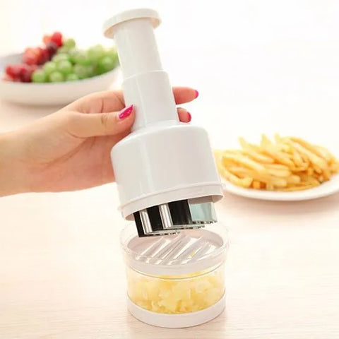 Stainless Steel Hand Press Food Chopper