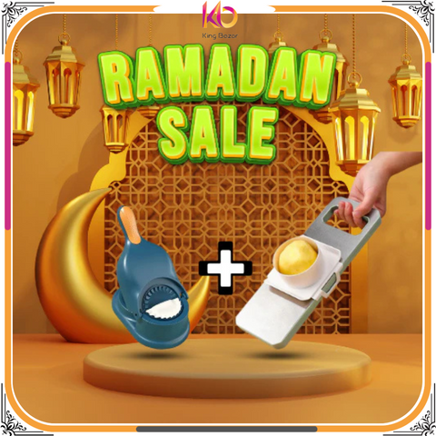 Exclusive Ramadan Offer: 2-in-1 Instant Samosa Maker with Vegetable Slicer – Your Ultimate Kitchen Combo!