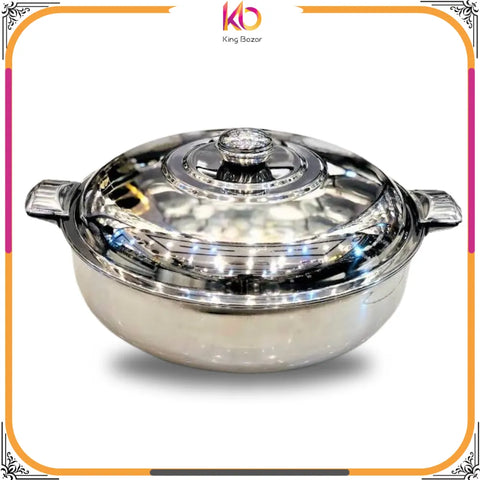 Alpha Pro REX Stainless Steel Hot Pot Set – 3-Piece Lockable Lid Collection