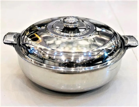 Alpha Pro REX Stainless Steel Hot Pot Set – 3-Piece Lockable Lid Collection