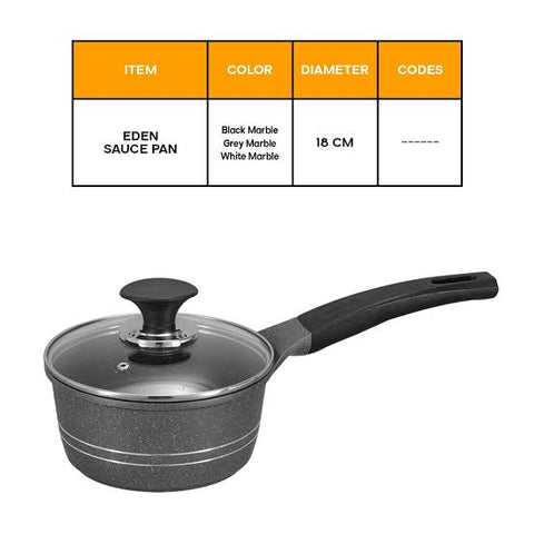 Sonex Die-Caste Nonstick Saucepan - Marvelous Cooking with Quality Design